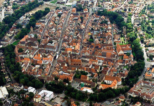 Die Altstadt von Villingen (Archivbild).  | Foto: dpa