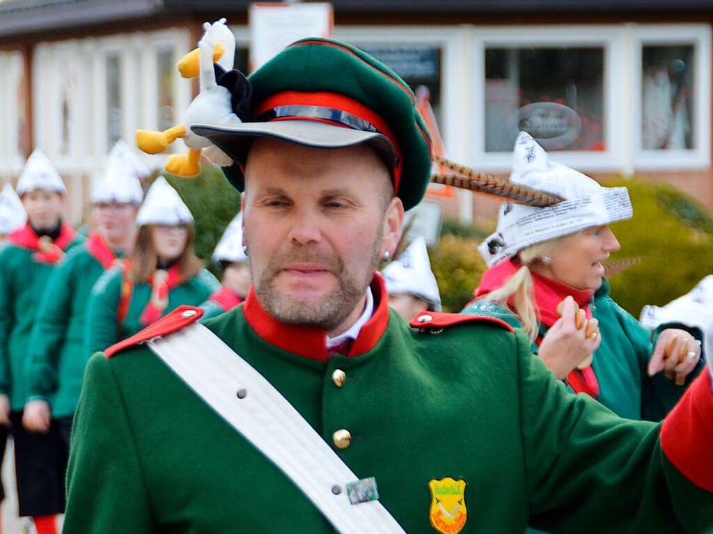 Tausende Hstrger und Tausende Zuschauer beim groen Umzug in Gengenbach