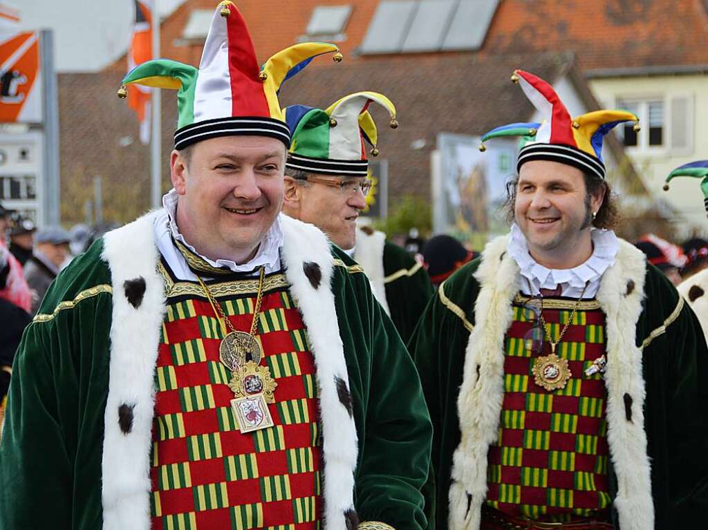 Tausende Hstrger und Tausende Zuschauer beim groen Umzug in Gengenbach