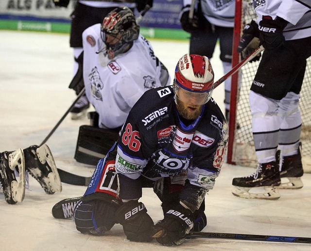 In die Knie gegangen sind die Wild Win...ierten eine herbe 1:4-Heimniederlage.   | Foto: dieter reinhardt