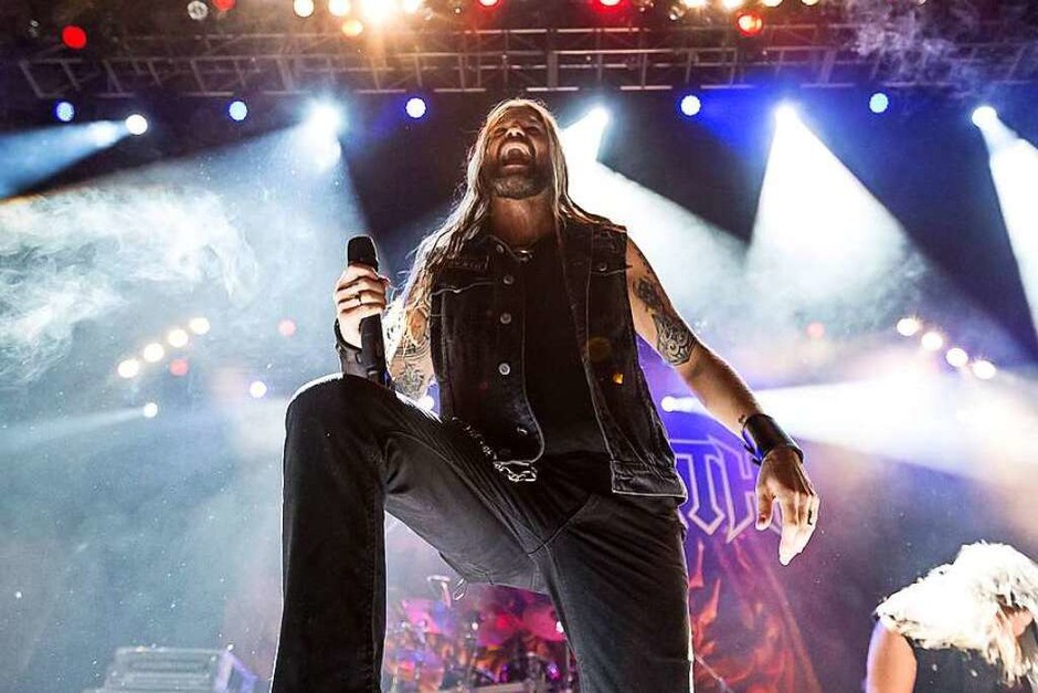 Die US-Band Iced Earth ist eine Nummer im Heavy-Bereich. (Foto: Carlotta Huber) Die US-Band Iced Earth ist eine Nummer im Heavy-Bereich. (Foto: Carlotta Huber)