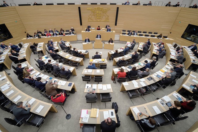 Der Landtag in Stuttgart  | Foto: dpa