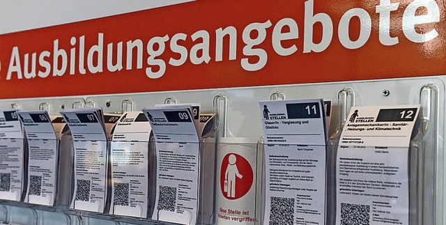 Nachfrage und Angebot mssen zusammen finden.   | Foto: dpa