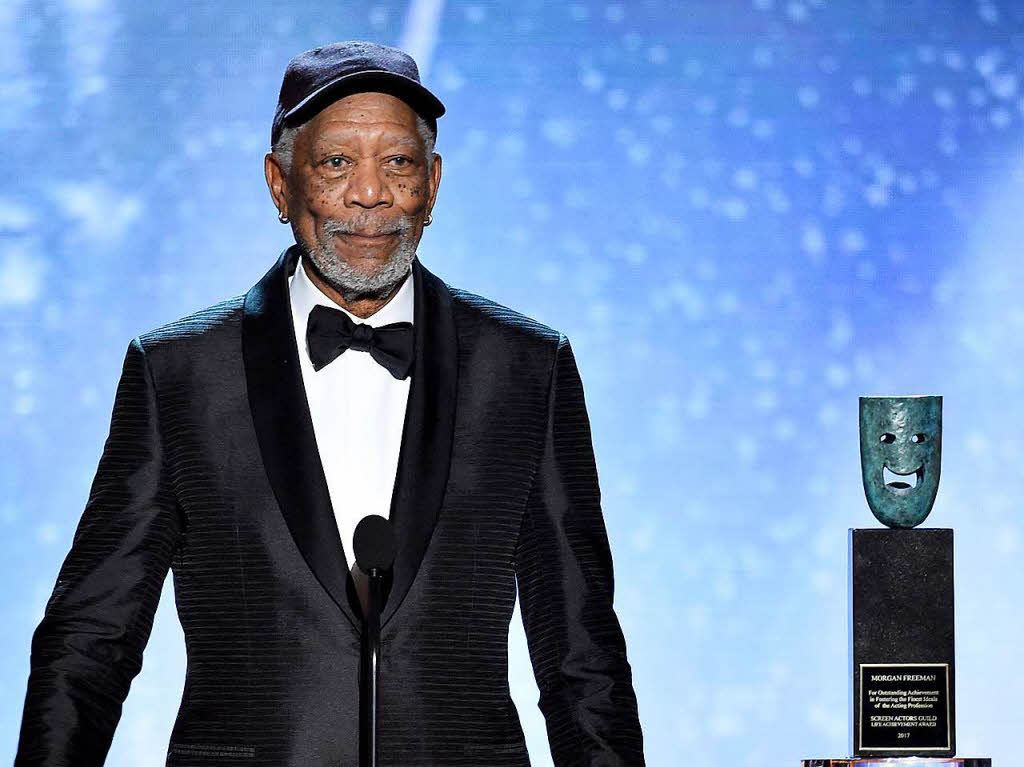 Morgan Freeman wurde fr sein Lebenswerk ausgezeichnet.