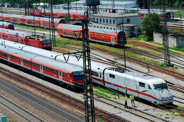 Rheintalbahn zwischen Freiburg und Basel am Montag kurzzeitig gesperrt