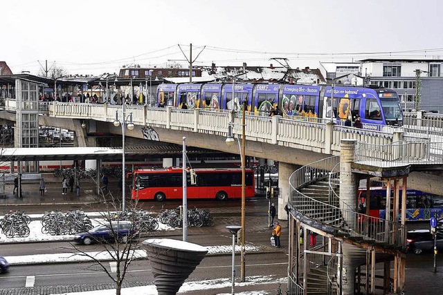 Erfolgreiche Kontrollen auf der Stadtbahnbrcke meldet die Polizei (Archivbild).  | Foto: Thomas Kunz