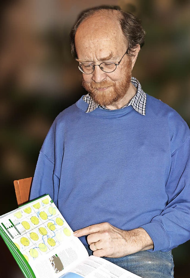 Dr. Jrgen Schumann erforscht Vgel in...t verstndlichen Buch zusammengefasst.  | Foto: Martha Weishaar