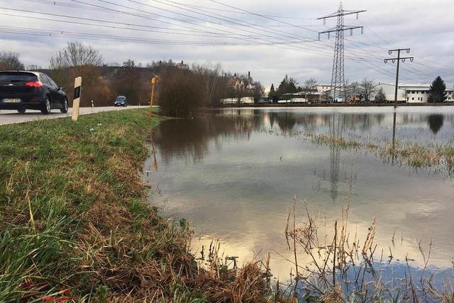 Pegel der Flsse im Landkreis Emmendingen steigen erneut