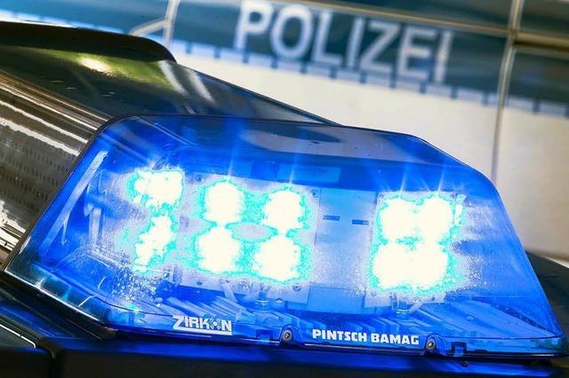 Unfall in der Bahnhofsstrae in Emmendingen