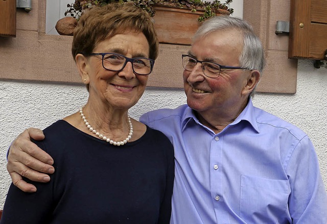 Inge und Walter Brand haben Grund zu feiern.  | Foto: Christel Hlter-Hassler