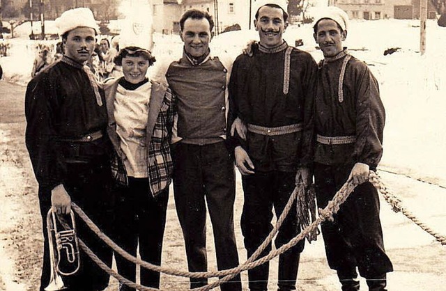 Die Strapazen der Nachkriegszeit wollt...n. Das Bild stammt aus dem Jahre 1958.  | Foto: Privat