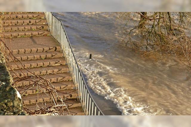 Der Rhein verlsst sein Bett