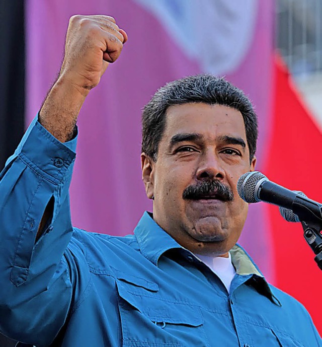 Prsident Nicols Maduro   | Foto: dpa