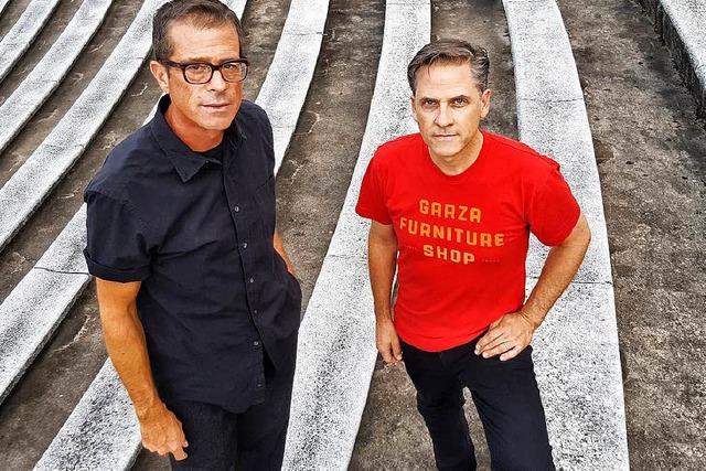 John Covertino und Joey Burns (von links) sind die Grnder von Calexico  | Foto: Cityslang