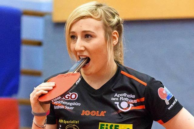 Charlotte Carey vom ESV Weil liebt einen bestimmten Schokokuchen