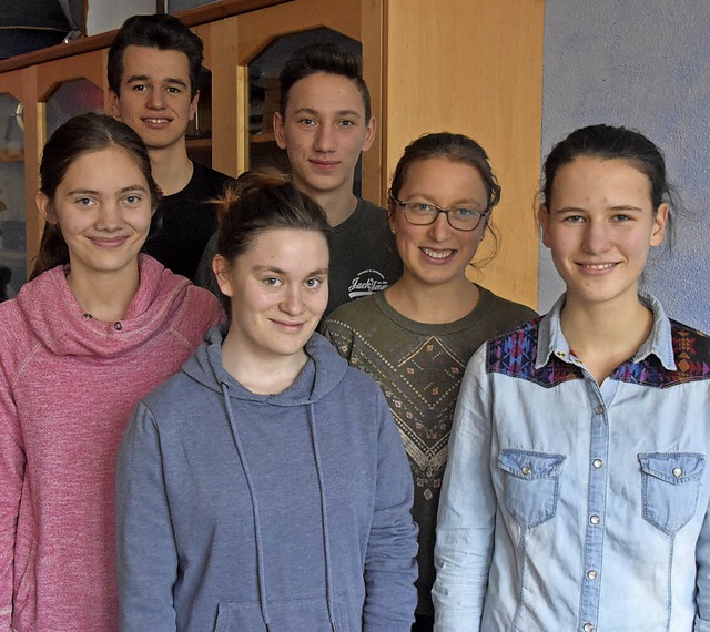 Die jungen Forscherinnen und Forscher der Freien Waldorfschule in St. Georgen   | Foto: lisa