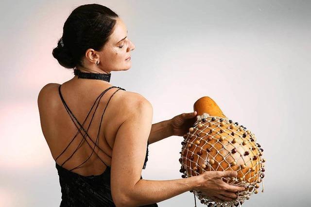 Kraftvoll und elegant: Die Perkussionistin Julia Diederich