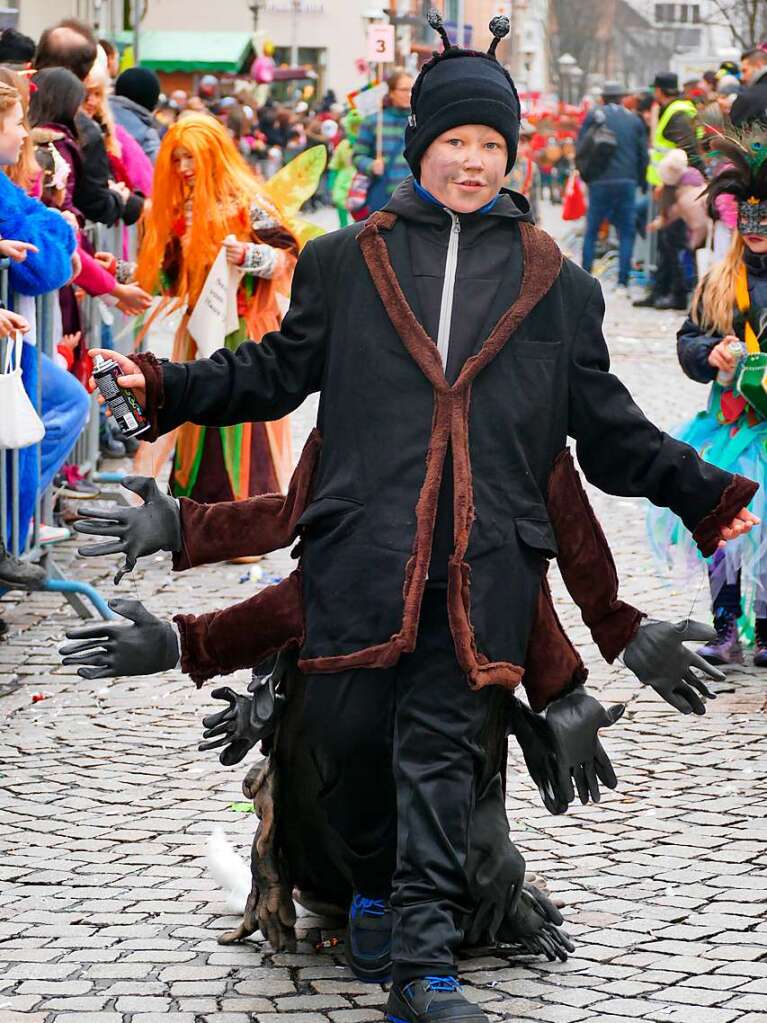 Am Freitag Regen und fr Sonntag ist er vorhergesagt: Fr den 40. Offenburger Narrentag machte der Wettergott eine Ausnahme. Petrus muss Offenburger sein.