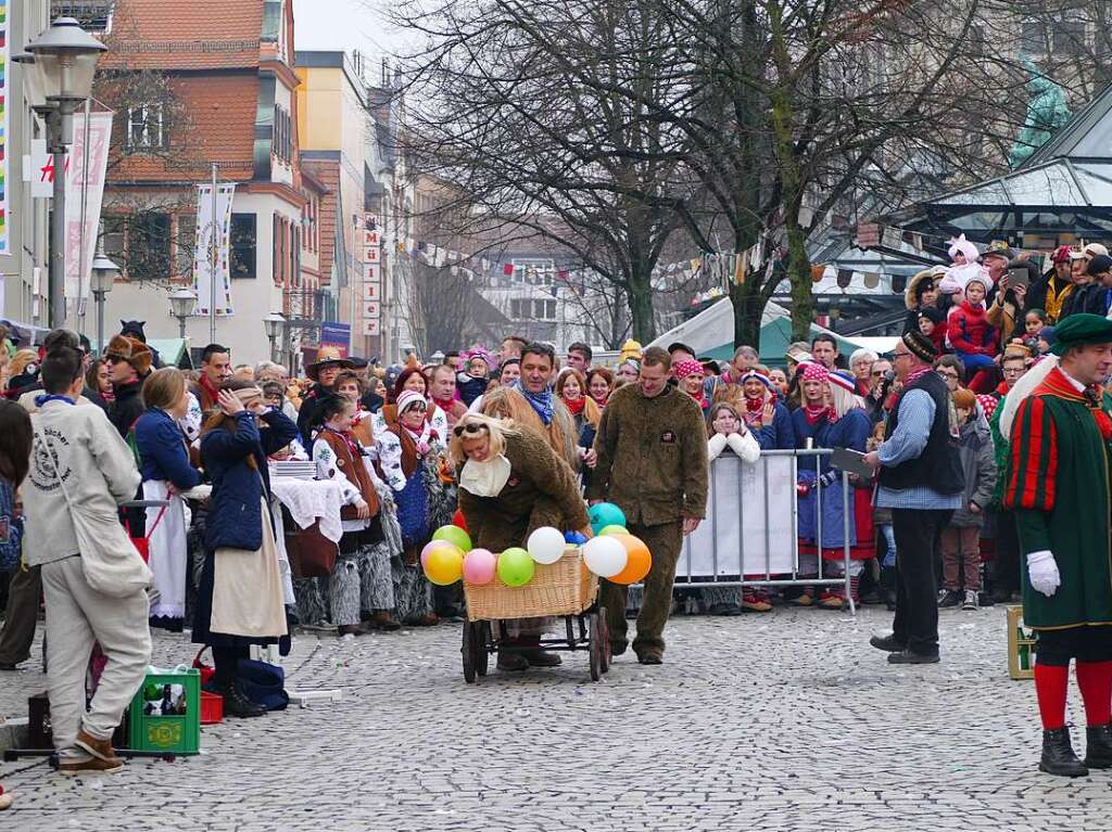 In der Scheese der Fessenbacher Narrenzunft gingen neun Teams an den Start.