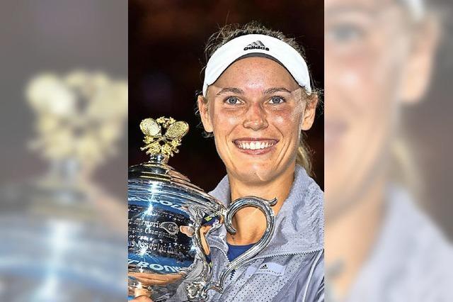 Wozniacki triumphiert in Melbourne