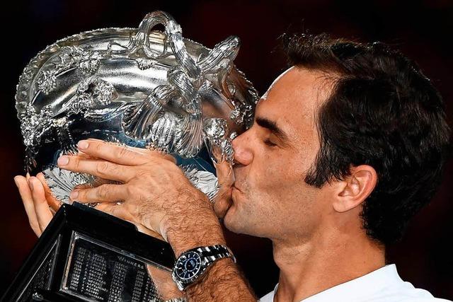 Roger Federer gewinnt Australien Open und feiert 20. Grand-Slam-Titel