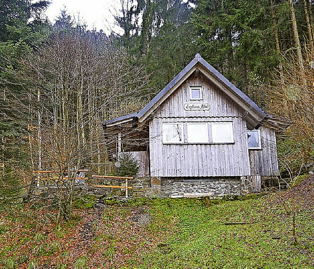 Das Jagdhaus &#8222;Alke&#8220; am Weg...2;Schwarzwlder Httenwinkels&#8220;.   | Foto: Nikolaus Bayer