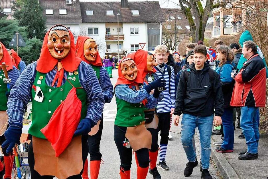 Die gastgebende Zunft: Die Gundelfinger Fässlistemmer (Foto: Andrea Steinhart) Die gastgebende Zunft: Die Gundelfinger Fässlistemmer (Foto: Andrea Steinhart)