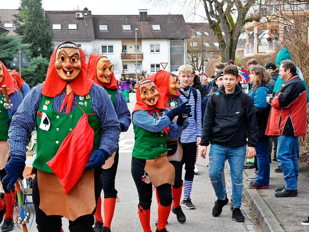 Die gastgebende Zunft: Die Gundelfinger Fsslistemmer