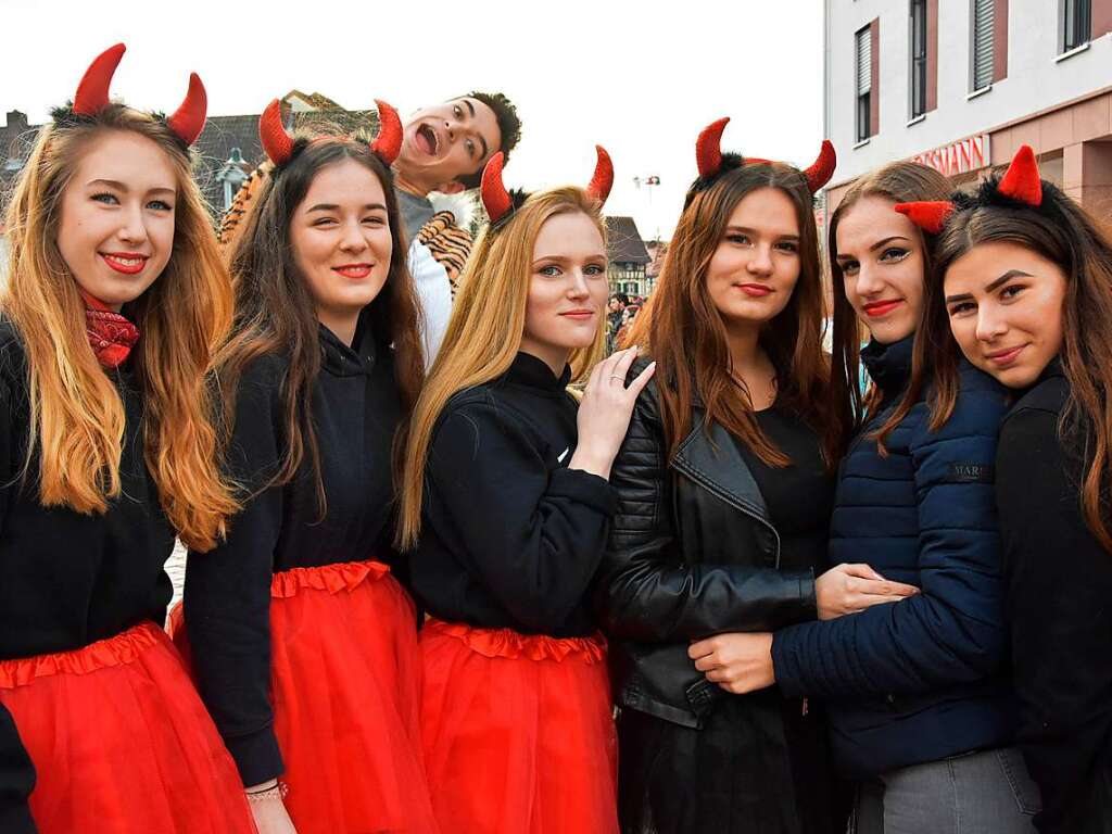 Die Fasnet geht los: Die Fsslistemmer haben zum Umzug nach Gundelfingen geladen.