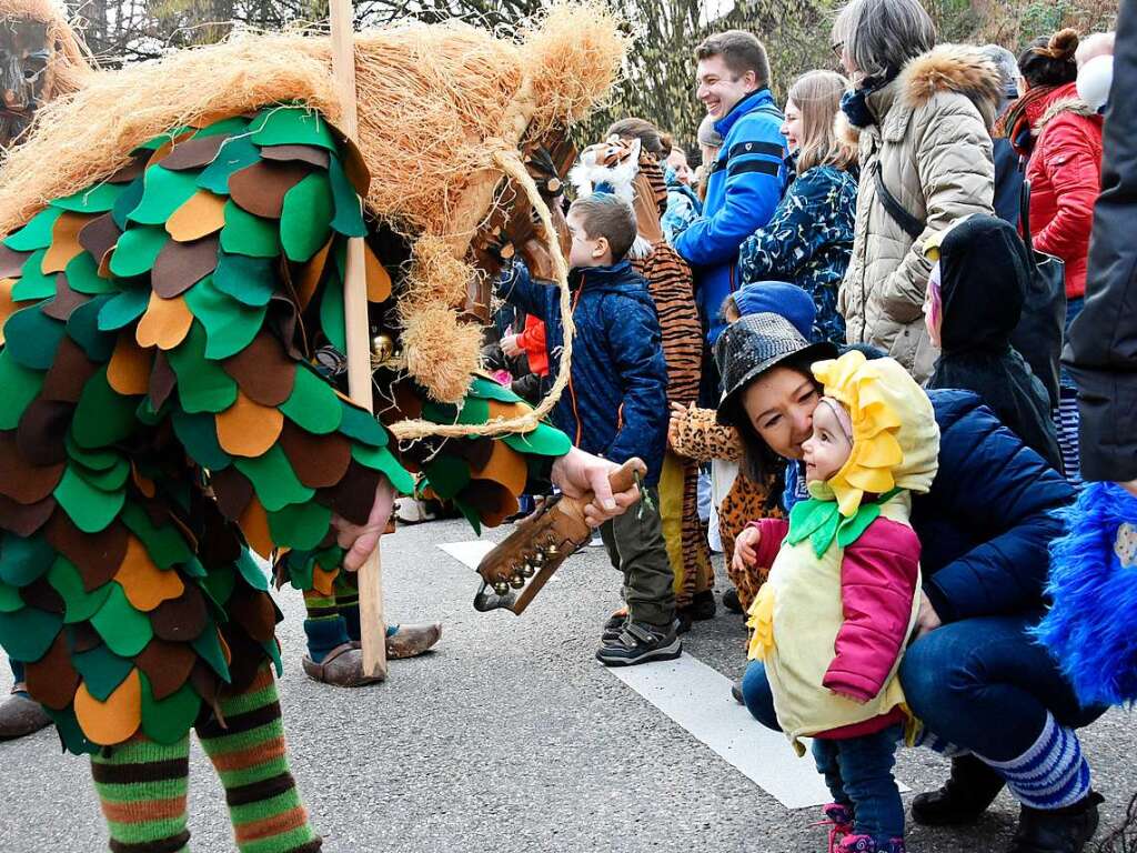 Die Fasnet geht los: Die Fsslistemmer haben zum Umzug nach Gundelfingen geladen.