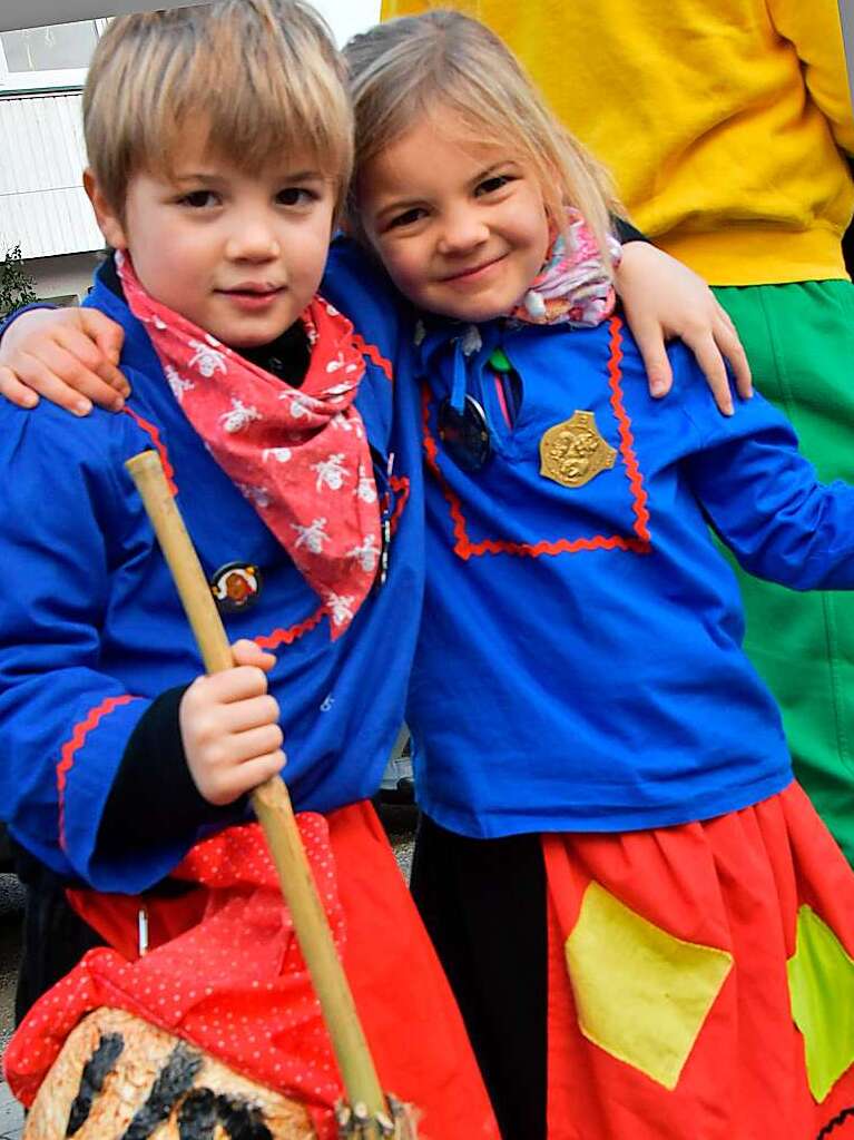 Die Fasnet geht los: Die Fsslistemmer haben zum Umzug nach Gundelfingen geladen.