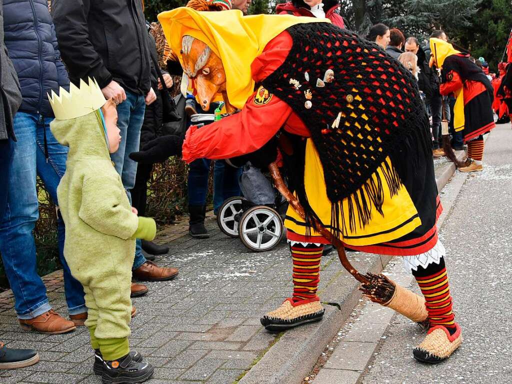 Die Fasnet geht los: Die Fsslistemmer haben zum Umzug nach Gundelfingen geladen.