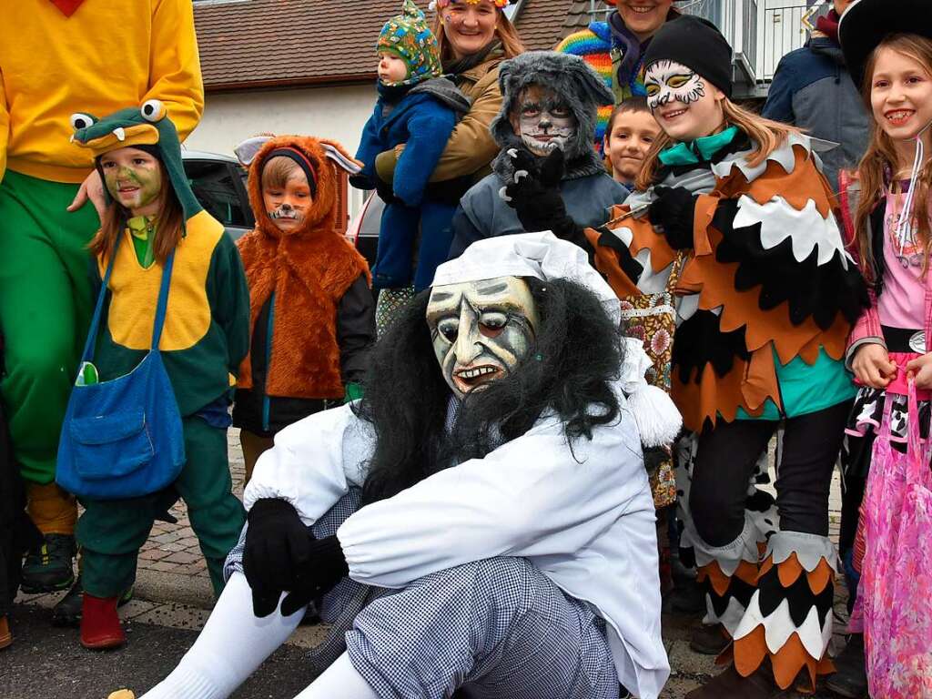 Die Fasnet geht los: Die Fsslistemmer haben zum Umzug nach Gundelfingen geladen.