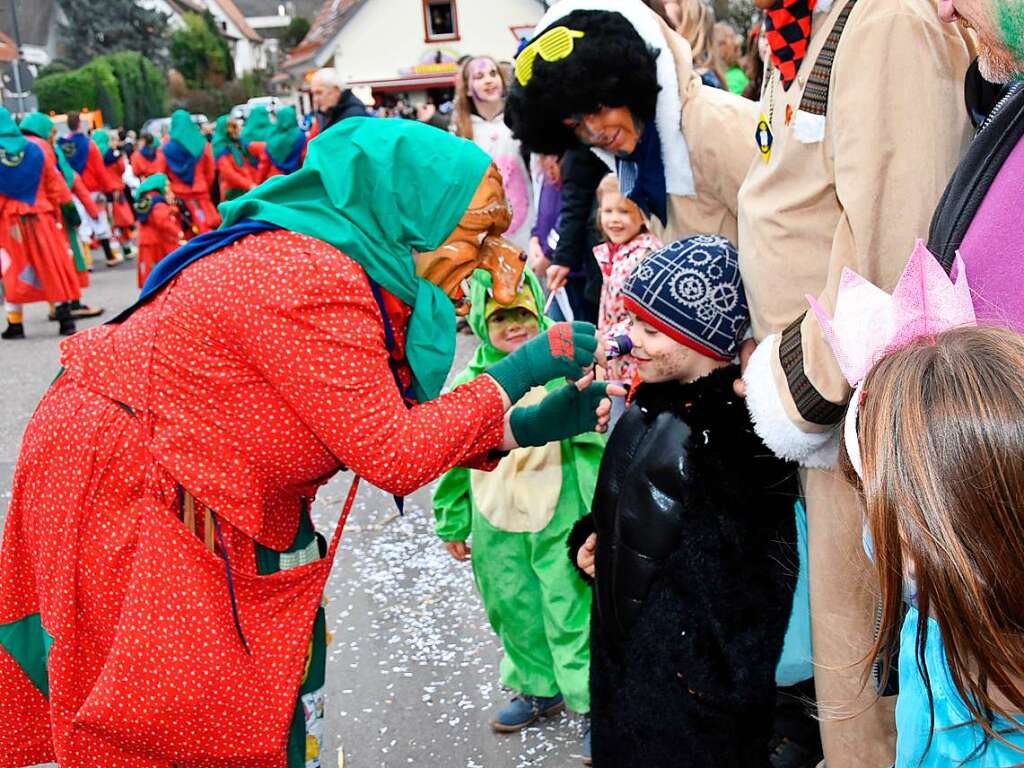 Die Fasnet geht los: Die Fsslistemmer haben zum Umzug nach Gundelfingen geladen.