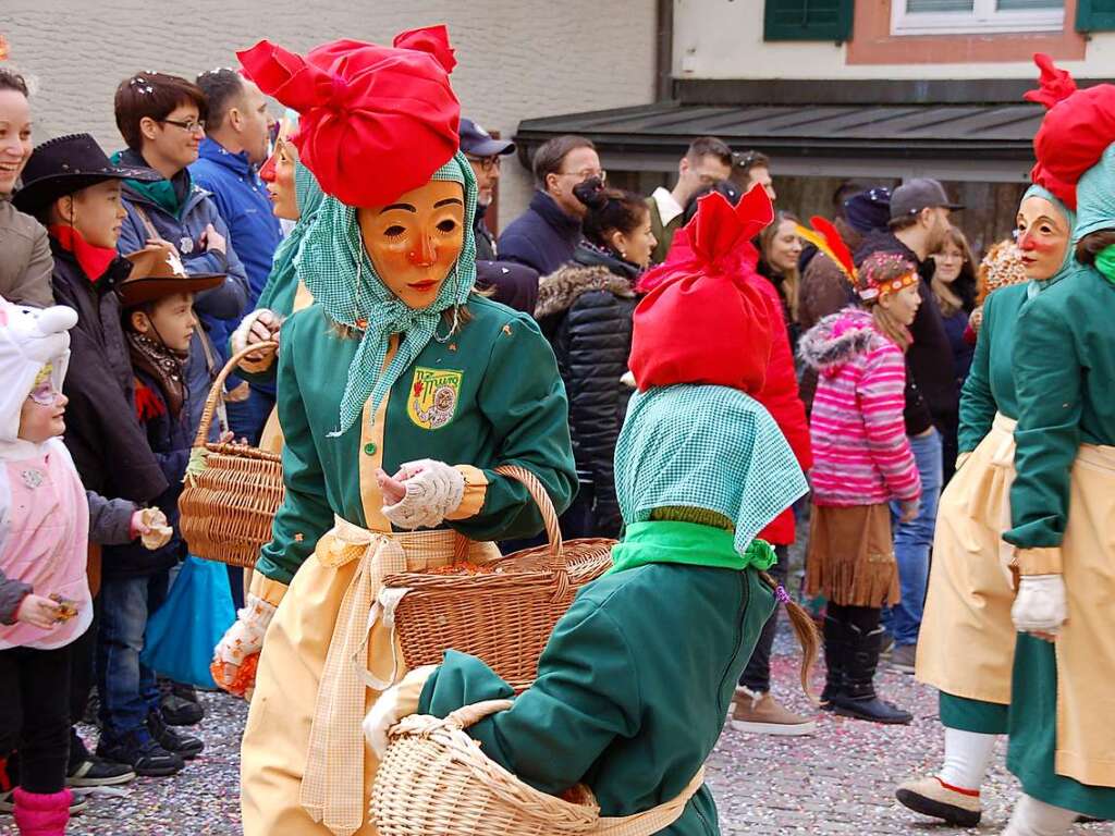 Narren zu Gast bei Freunden war das Motto des groen umzugs am Sonntag in Laufenburg.