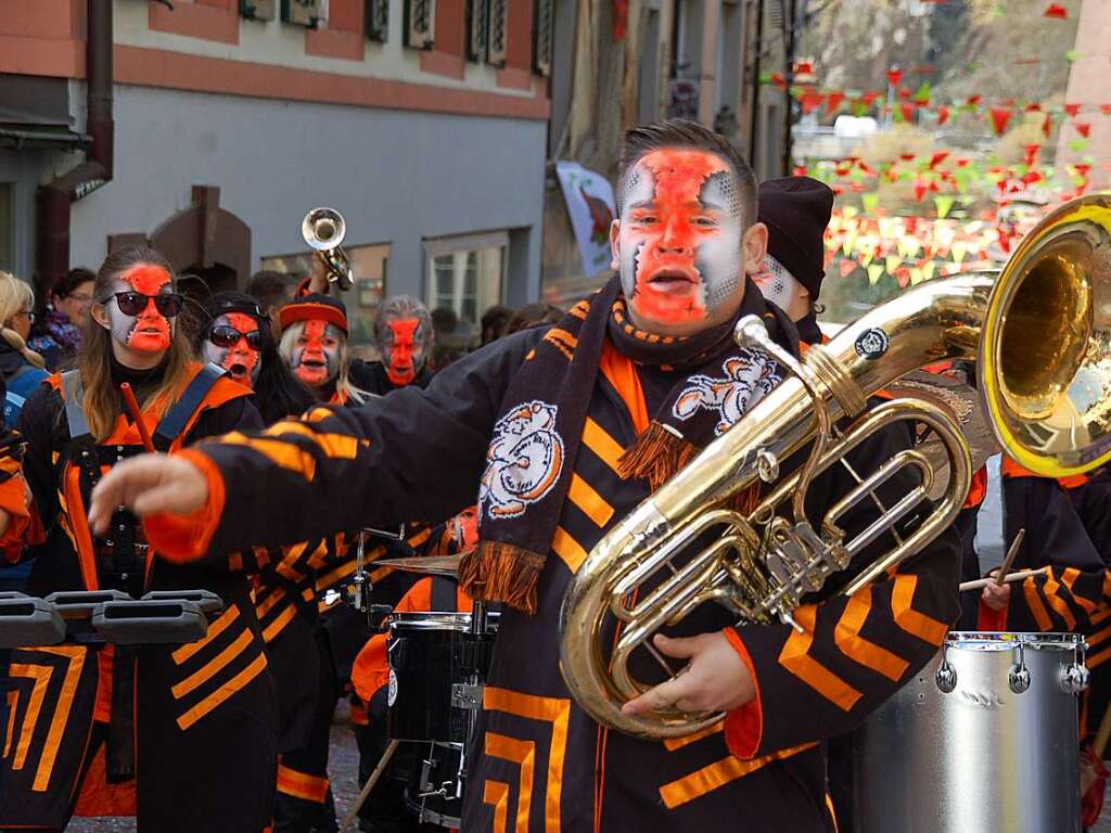 Narren zu Gast bei Freunden war das Motto des groen umzugs am Sonntag in Laufenburg.