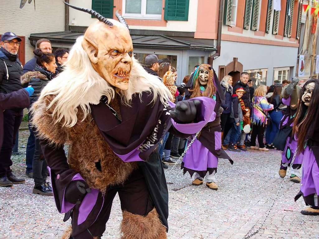 Narren zu Gast bei Freunden war das Motto des groen umzugs am Sonntag in Laufenburg.