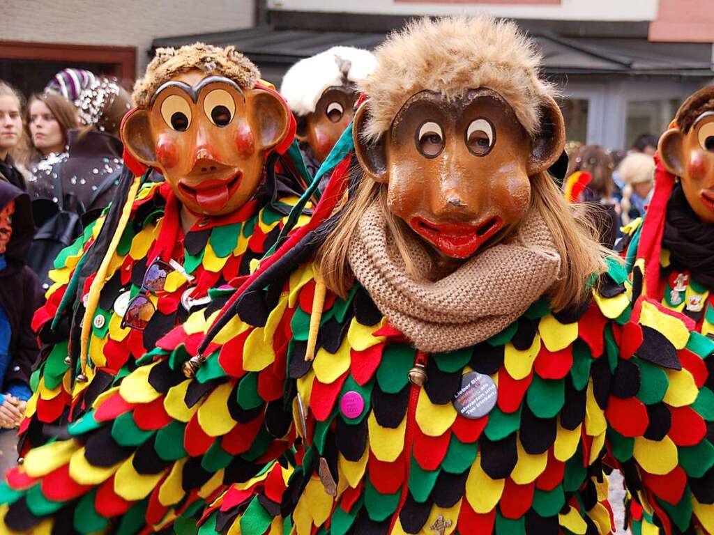 Narren zu Gast bei Freunden war das Motto des groen umzugs am Sonntag in Laufenburg.