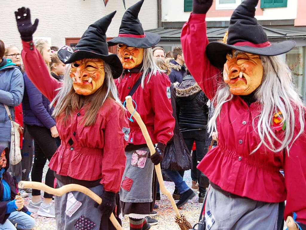 Narren zu Gast bei Freunden war das Motto des groen umzugs am Sonntag in Laufenburg.