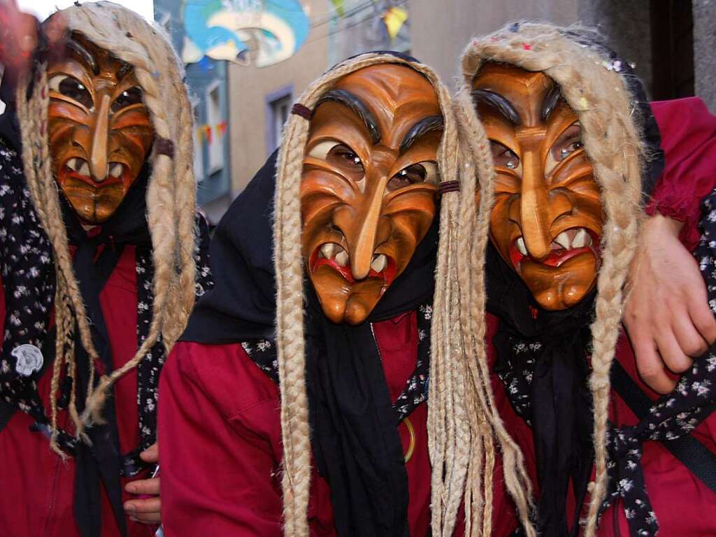 Narren zu Gast bei Freunden war das Motto des groen umzugs am Sonntag in Laufenburg.