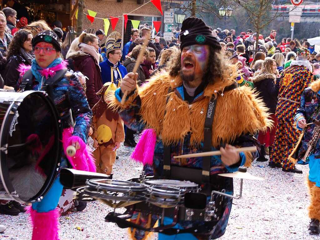 Narren zu Gast bei Freunden war das Motto des groen umzugs am Sonntag in Laufenburg.