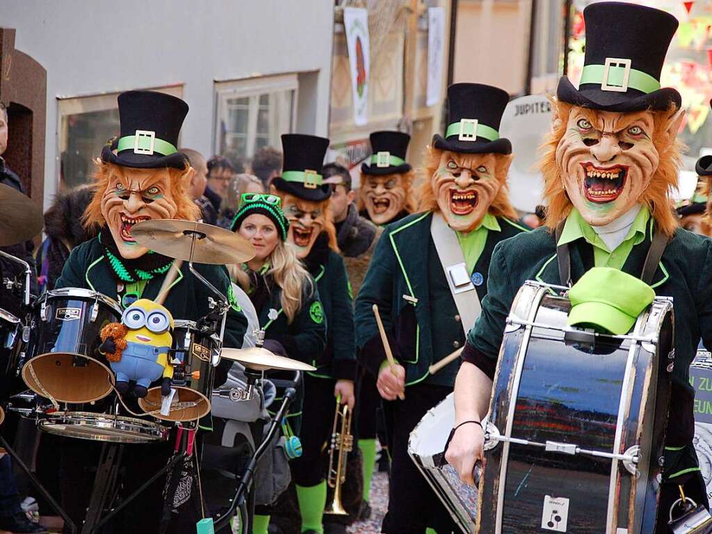 Narren zu Gast bei Freunden war das Motto des groen umzugs am Sonntag in Laufenburg.