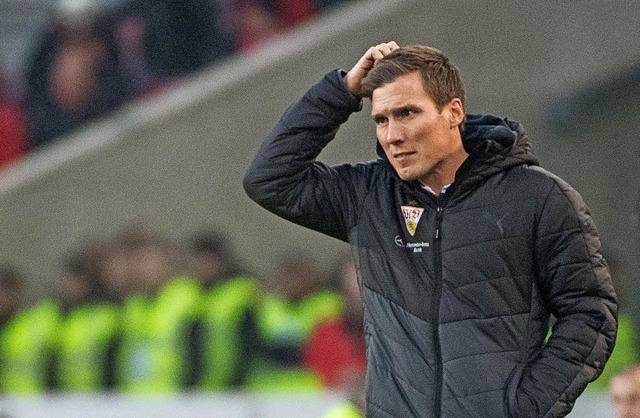 Hannes Wolf ist nicht mehr Trainer des VfB Stuttgart.   | Foto: dpa