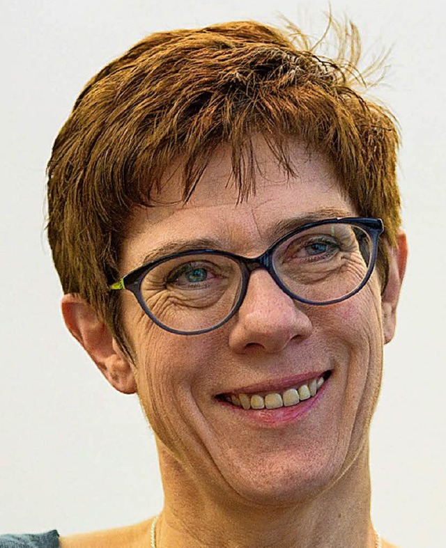 Kramp-Karrenbauer   | Foto: DPA