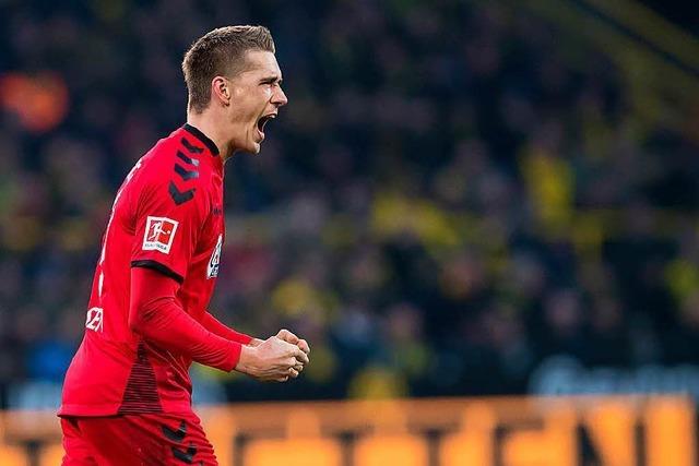 Nils Petersen spielte in Dortmund instinktiv spektakulr