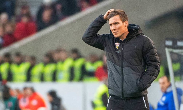 Hannes Wolf ist nicht mehr Trainer des VfB Stuttgart.   | Foto: dpa