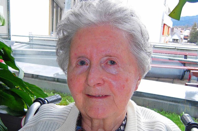 Waldkirchs erste Frau, die die Ehrenb... ist im Alter von 92 Jahren gestorben.  | Foto: Karin Heinze
