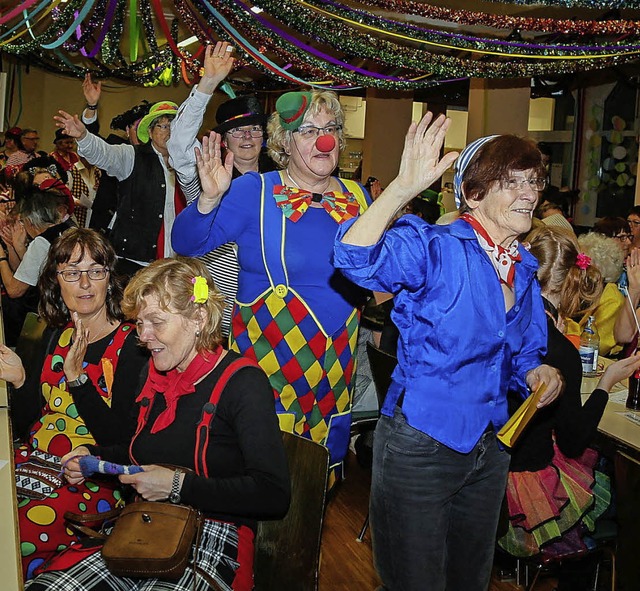 Die Frauen haben in Kippenheim Fasent gefeiert.   | Foto: Sandra Decoux-Kone