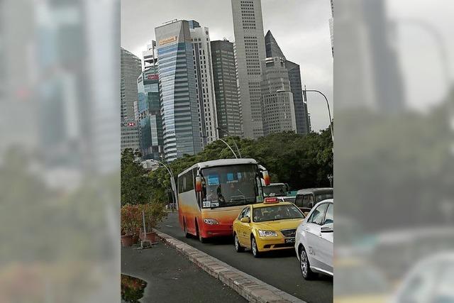 Singapur begrenzt die Zahl der Autos