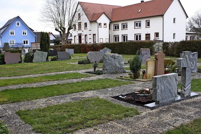 Ein Ehrenplatz fr den Friedhof